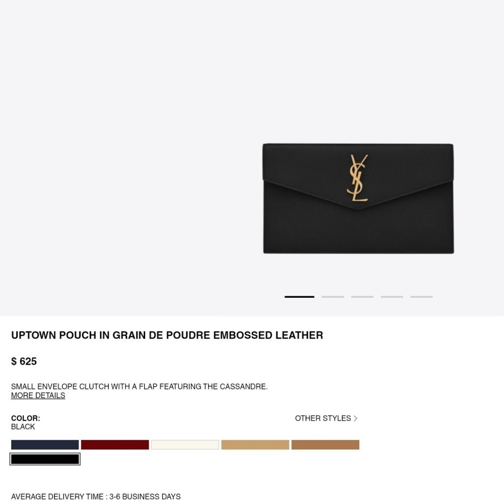 YSL UPTOWN POUCH